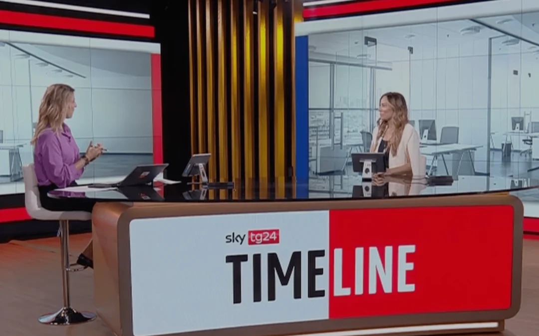 Ana Mazzeo on SkyTG24 About Gender Equality: “For Real Change to Happen, We Need to Start from the Ground Up”